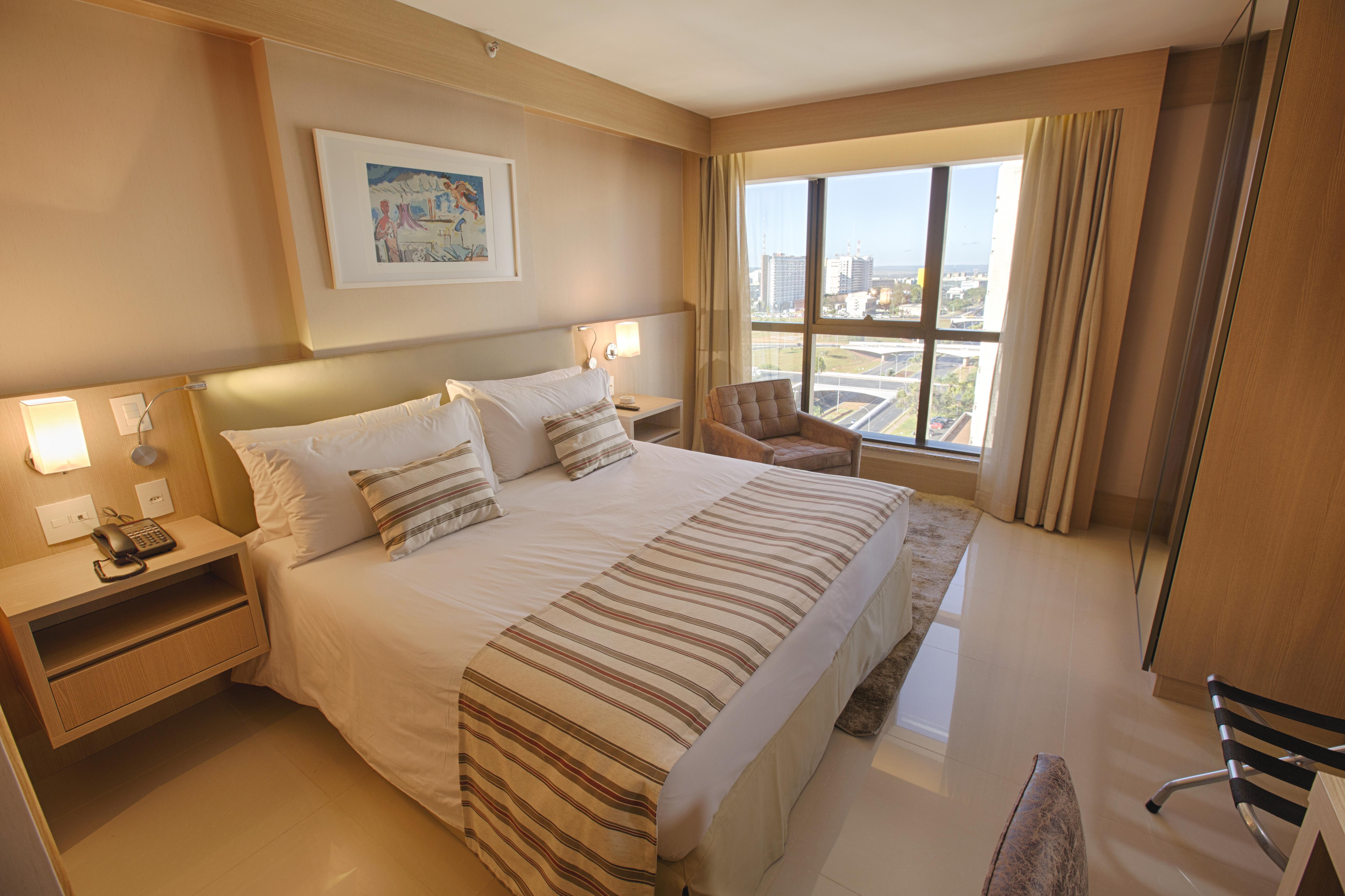 Cullinan Hplus Premium Бразилиа Экстерьер фото A bedroom at the hotel